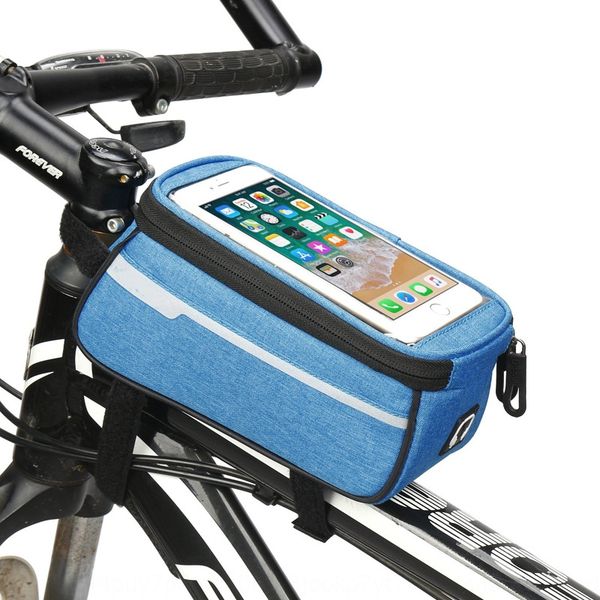 

outdoor mountain bike bicycle front beam bicycle road bike saddle bag riding equipment tube bag