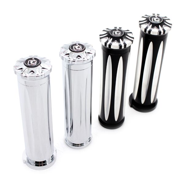 

мотоцикл 1" алюминий cnc handlebar рукоятки для harley электронного дросселя wire touring tri-glide 2008-2017