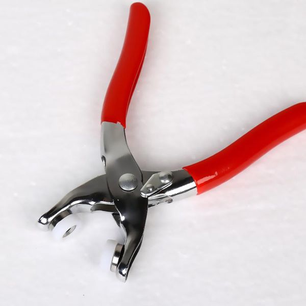 

home five-claw sewing craft lightweight portable steel 9.5mm hand tools button fixing pliers, Black