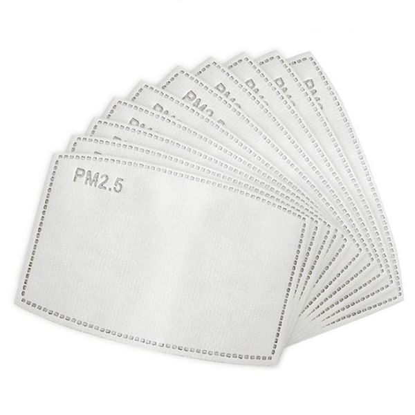 

5 layers non weave mouth face mask filter children pm2.5 activate carbon filter sp002