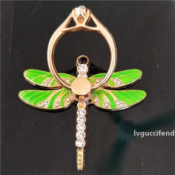 

universal finger ring holder phone stand 360 degree diamond cell phone holders folding mobile phone mount stand for samsung iphone 9 x 8 7