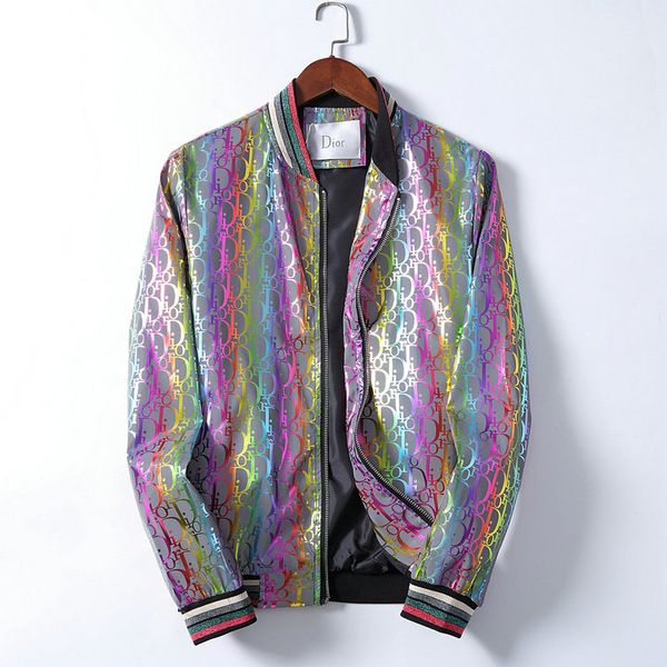 

wholesale- new autumn and winter mens coats 3d print men's clothing fashion baseball jacket coats jackets male coat ~#ss6, Black;brown