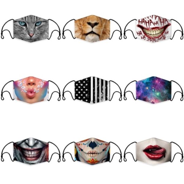 

shippping face mask with breath valve pm2.5 mouth mask particulate dustproof protective cotton masks 9 colors l256fa#817