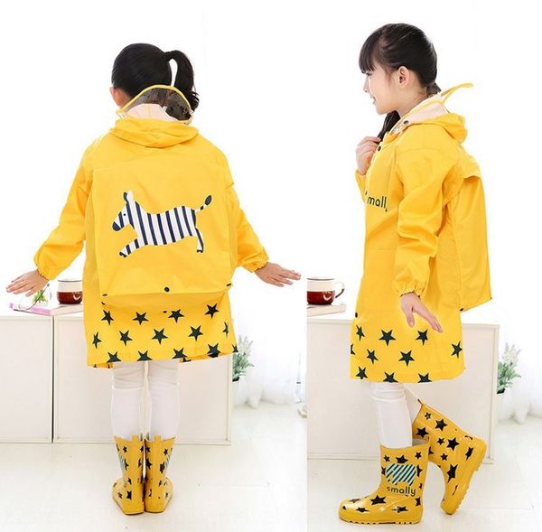 

kngwy year smally super cute children's raincoat style baby poncho rain year smally super cute children's raincoat cartoon cloak c