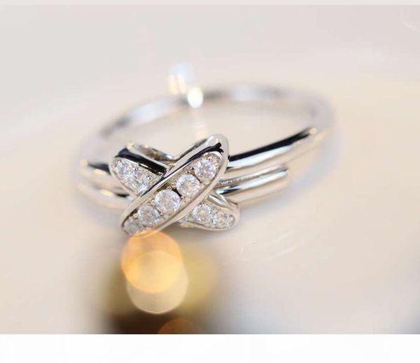 

s925 sterling silver luxurious punk ring with diamond charm ring jewelry gift christmas day drop shipping ps8817
