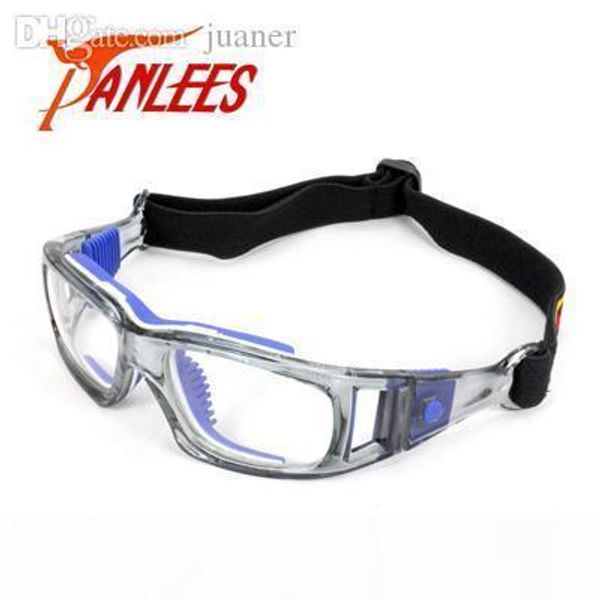 

o wholesale -panlees prescription sports goggles prescription football glasses handball sports eyewear with elastic band ing, White;black