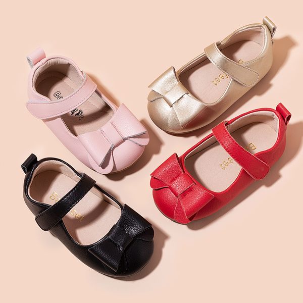 

first walkers upscale genuine leather bow baby girls shoes dancing princess moccasins