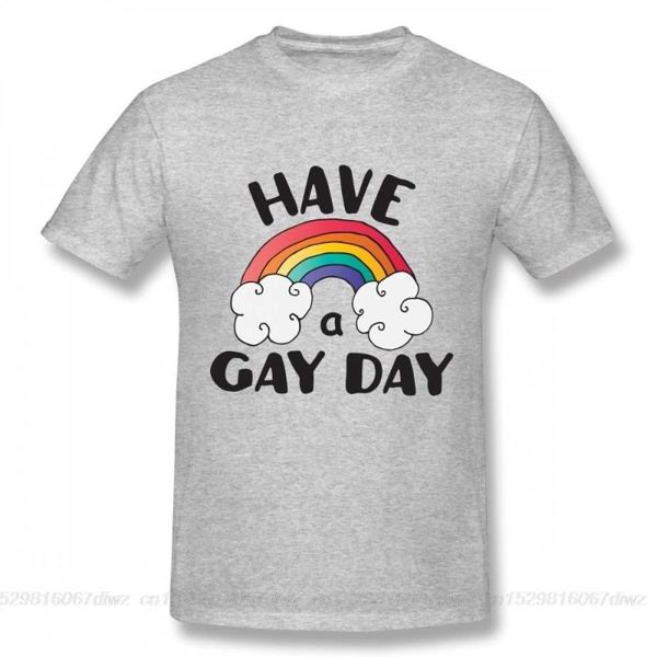 

one yona crewneck male have a gay day tee shirt funny streetwear graphic for male tees, White;black