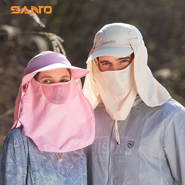 

santo sun shawl sun santo outdoor travel quick-drying 360 degree with shawl neck sunshade hat jungle hat m-11
