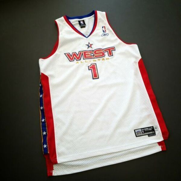 

100% stitched tracy mcgrady rb 2005 all star game jersey size xs-5xl 52 mens throwbacks basketball jerseys, Gray