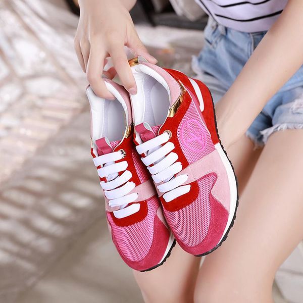 

womens shoes sports sneakers plus size flats casual lady shoes fashion big size comfortable breathable footwears trainers run
