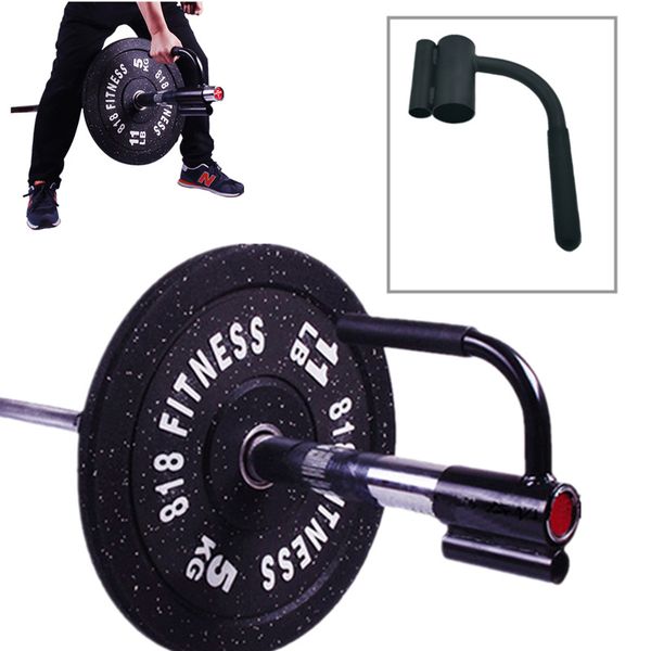 

accessories double landmines handle barbell attachment t-bar gym home fitness core strength trainer rod insert row plate equipment