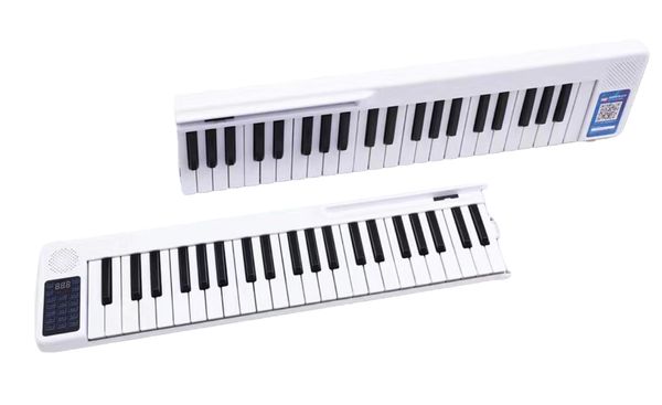 

portable hand-rolled 88-key stitching electric piano midi keyboard folding professional multi-function electronic organ for beginners and pr