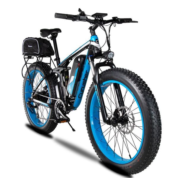 cyrusher xf800 all terrain suspension ebike