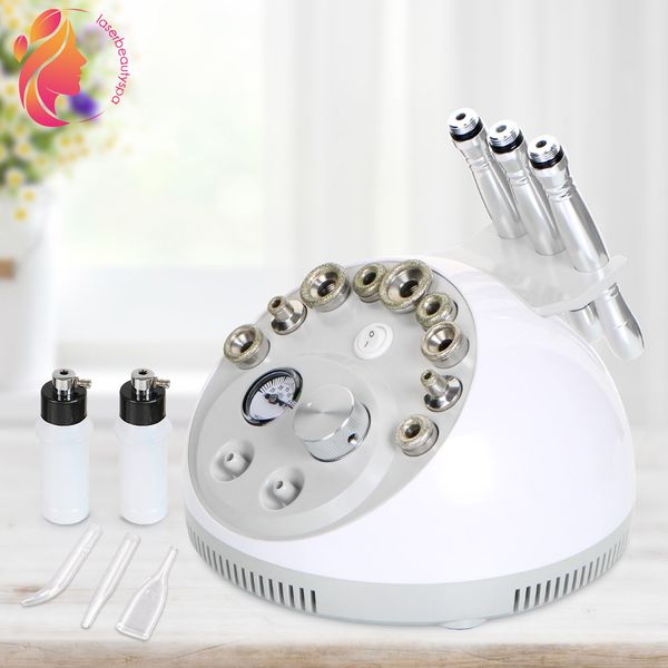 

new model mini 3 in 1 diamond microdermabrasion skin rejuvenation skin peeling tightening metal tube facial care beauty machine