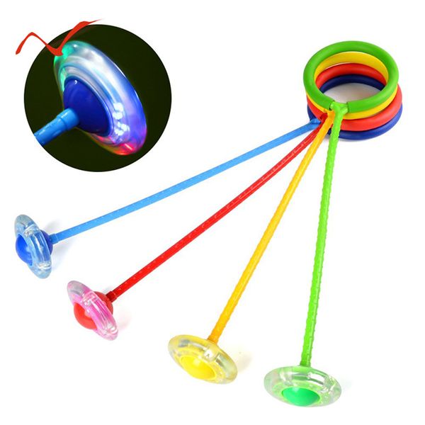 

flash jumping rope ball kids outdoor fun exercise toy led children jumping force reaction training swing ball fitness equipment