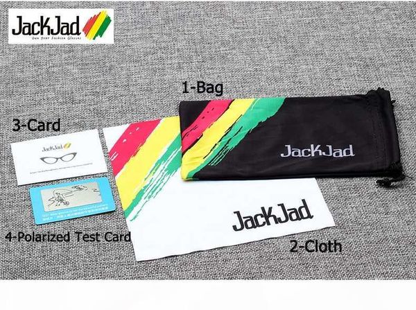 

классический vintage jackjad 2020 мода 649 pilot стиль поляризованные очки мужчины вождения марка дизайн солнцезащитные очки, White;black