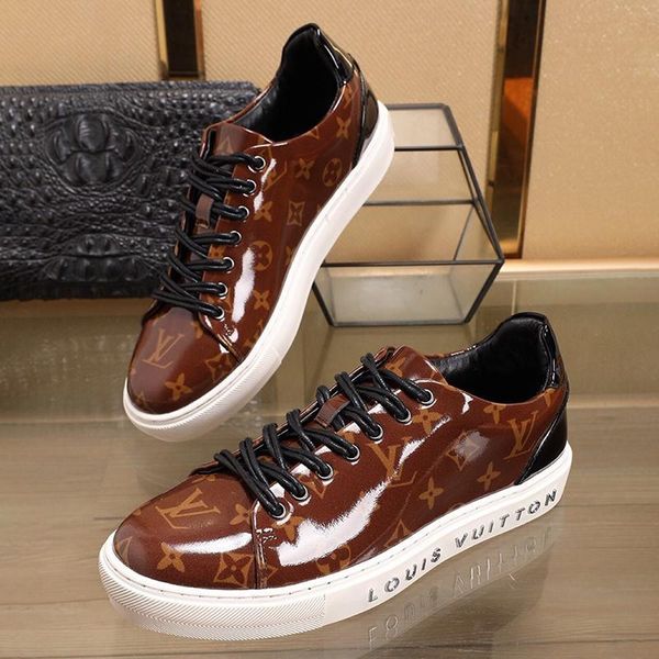

mens shoes fashion sneakers lace -up big size with origin box zapatos de hombre mens shoes luxury breathable chaussures homme vintage