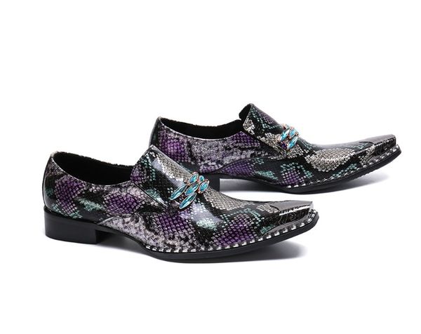 

2020 men's genuine leather shoes new business party dress shoes black fashion casual flats shoes oxfords plus size