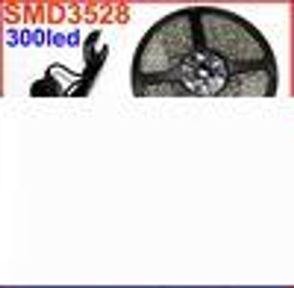 

5m 60led m flexible 3528 smd led strip light warm white waterproof 300led rope light + power supply