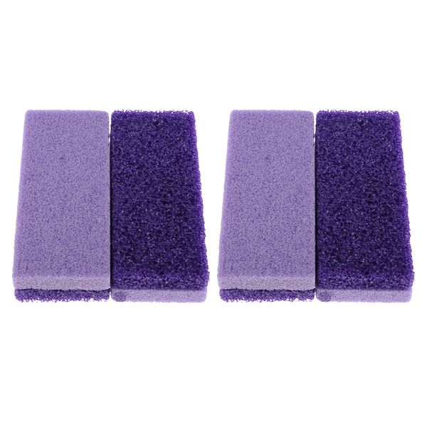 

4 pcs pumice stone feet care scrub dead skin callus remover pedicure tools