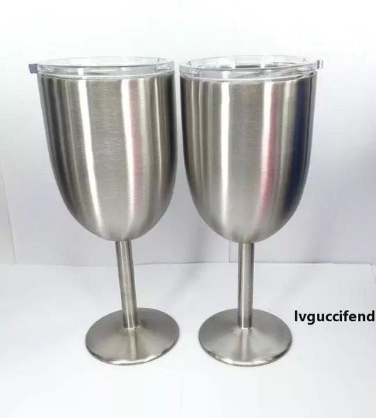 

in stock 10oz new style wine glass cup stainless steel tumbler true north glasses ing