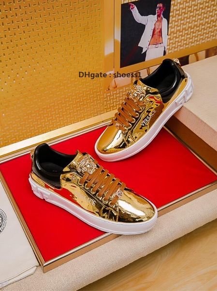 

2021-2020s new custom printed embroidered leather men 's low -lace -up casual shoes ,high -quality fashionable outdoor sports shoe, Black