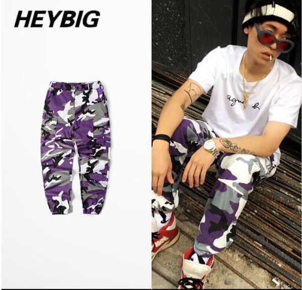 

militar camouflage pants 4 colors dark soul cargo pants men skateboard bib overall camo ins network high street, Black