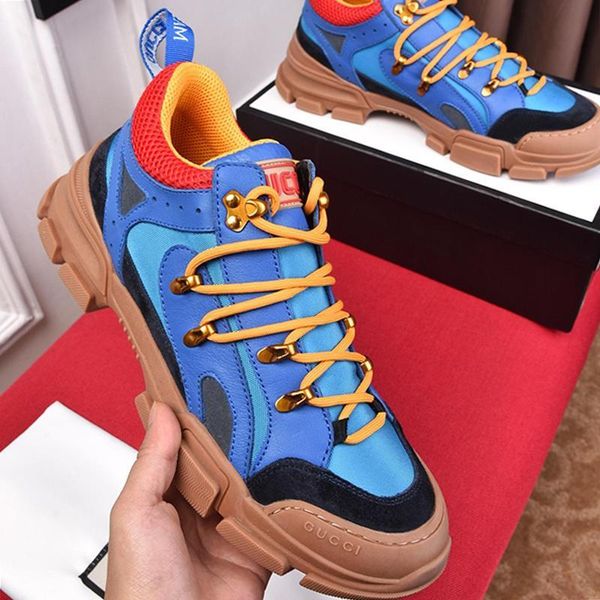 

men 's flashtrek sneaker mens shoes zapatos de hombre chunky sneakers lightweight outdoor walking sports shoes lace -up vintage men sh, Black