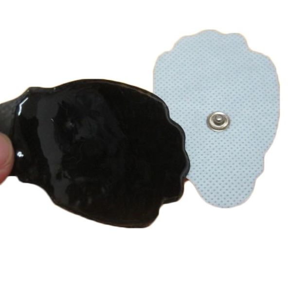 

fabric hand palm shape replacement massage therapy electrode pads electro pad for tens electrode e-stim tens units mono-polar