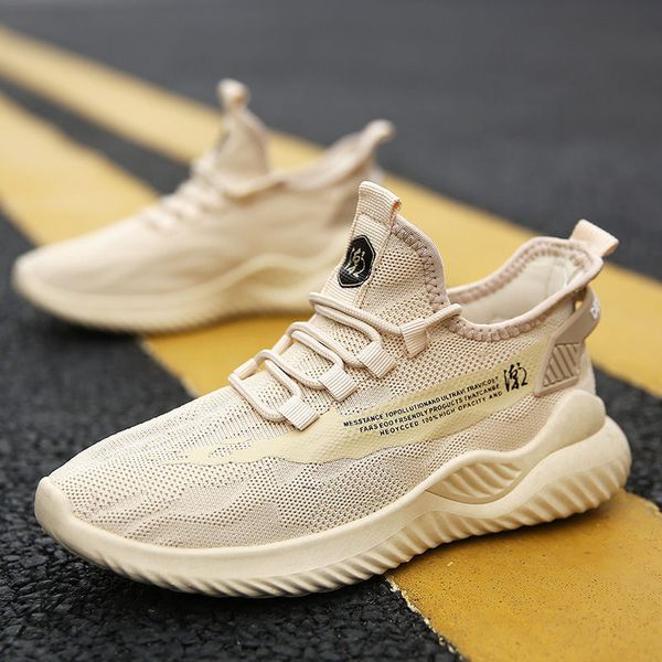 

selling summer breathable woven men's shoes lightweight running shoes sporty casual shoe men's