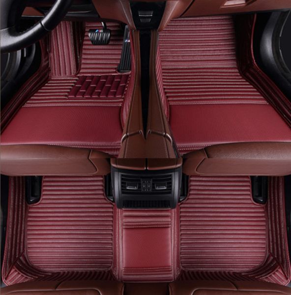 

suitable for tesla 3 2017-2020 luxury custom car floor mats all-weather floor mat