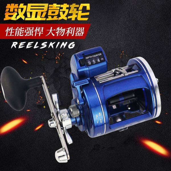 

drum линия acl с счетчик колеса lei qianglun линия колеса рыболовной море орудий лова