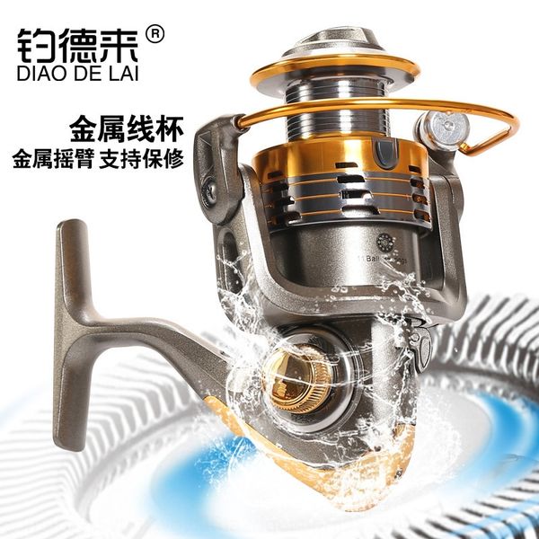 

fddl dp series 11-axis all-metal rocker arm fddl dp series gear spinning wheel fishing rod wheel fishing gear