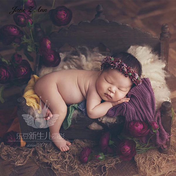 

jane z ann real flower series tiara mori hair band flower baby 100 days 1 year newborn pgraphy props baby p accessories, Yellow