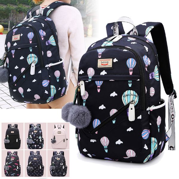 

cartoon pattern school bags for teenage girls kids high capacity children student backpack teen shoulder bag child schoolbag t200709