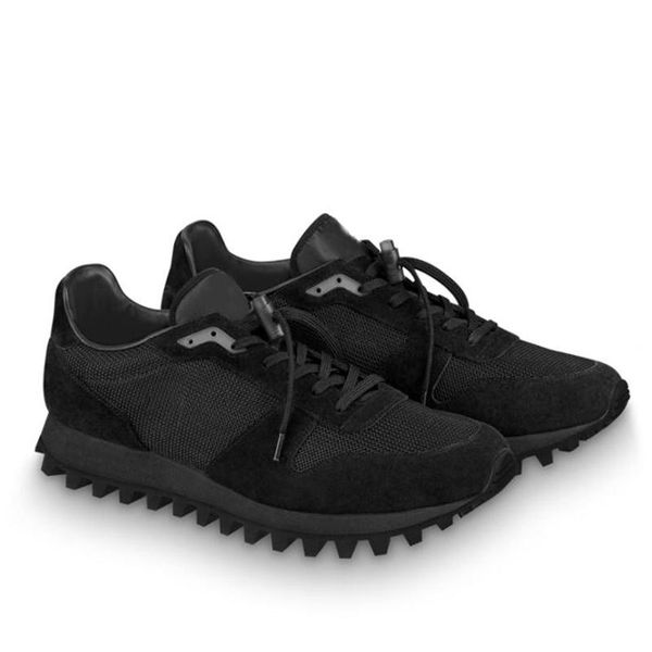 

runner sneaker men 's shoes new arrival plus size luxury design footwears sports lace -up men shoes scarpe da uomo drop sh, Black