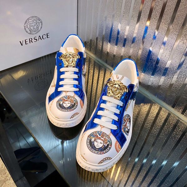 

new18 design high-quality casual men's shoes fashion all-match sports shoes comfortable and breathable travel shoes original box packag, Black