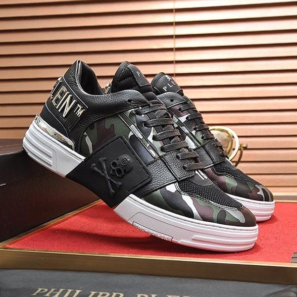 

new men shoes lace -up phantom kick $lo -camouflage casual shoes for men zapatos de hombre footwears with box hiking sneaker luxury desi