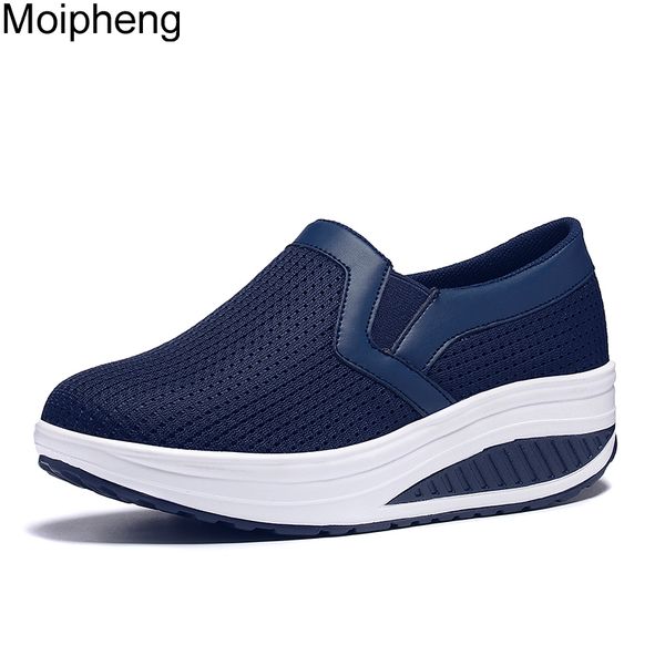 

moipheng slip on shoes for women platform flats sneakers women casual shoes creepers spring/autumn ladies zapatos de mujer, Black