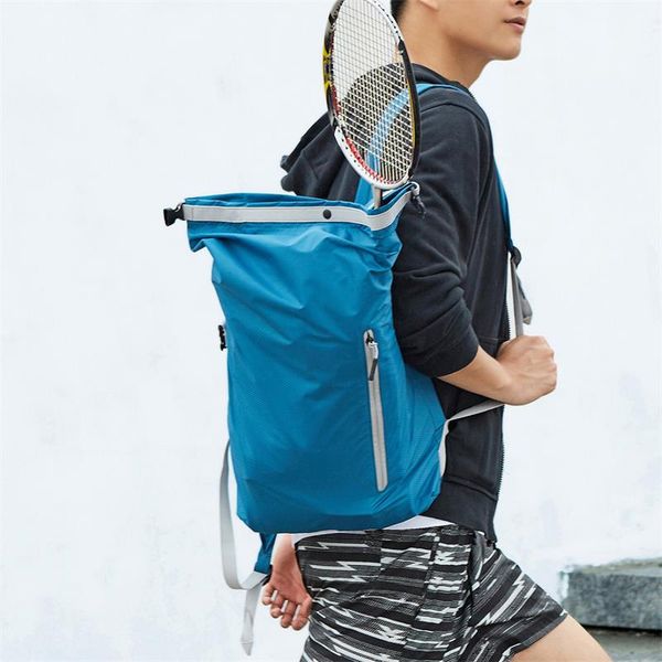 

xiaomiyoupin ninetygo 90fun lightweight backpack foldable bags fashion sports travel bags waterproof casual daypack for women men 20l