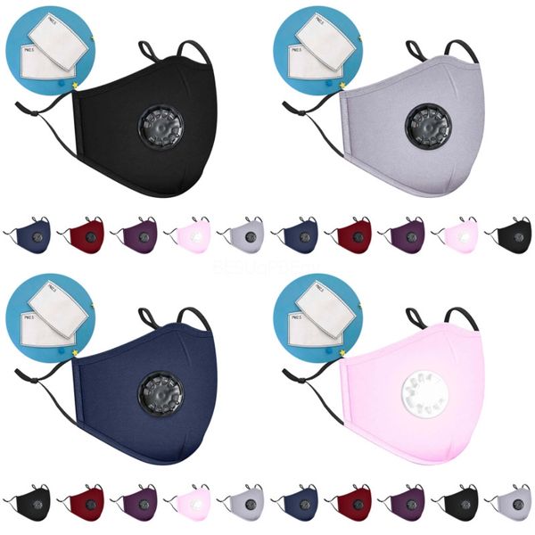 

black designer printed face mask personality 3d face masks dustproof fashion printing ice silk fabric can be washed masks #584#463#721