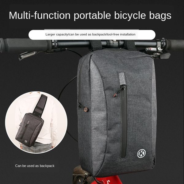 

hand bicycle bicycle portable carrying crossbody front mountain bike upper tube bag storage bag riding equipment