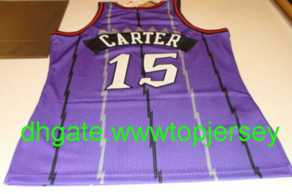 

дешевый винс картер 1998-99 джерси баскетбол малого mitchell ness майка для баскетбола отсылок vest прошитой, Gray