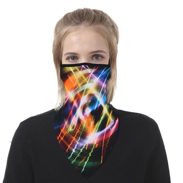 

party masks camouflage face mouth mask anti-dust protection cotton washable anti-dust breathable outdoor cyling bicycle masks boom2020#757, Black