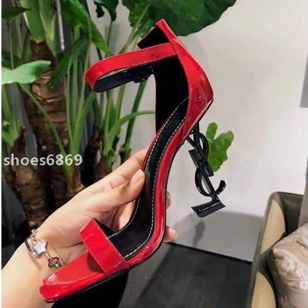 

2020 new s sandals heels shoe real leather slides quality slippers sandals loafers scuffs for woman eu:35-40 by toy898, Black;red