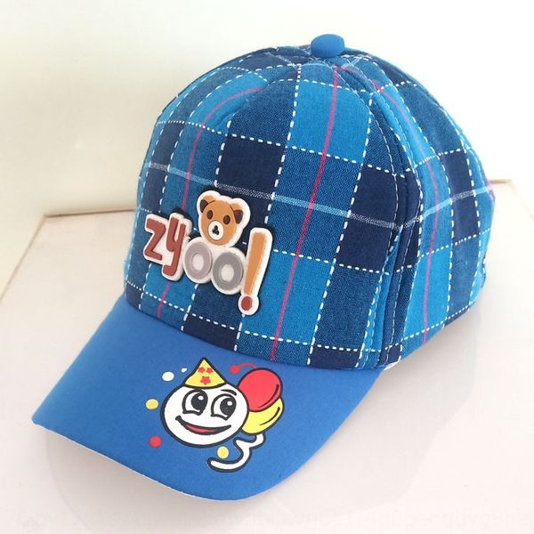 

korean style and women's children's baseball shade women's baseball cap sun hat sun hat 2-4 years old children's cap, Blue;gray