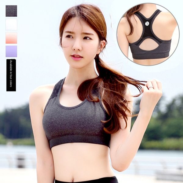 

0xhw3 autumn and winter korean style new sports quick-drying clothes underwear yoga clothes bra breathable yoga clothing fitness underwear v, White;red