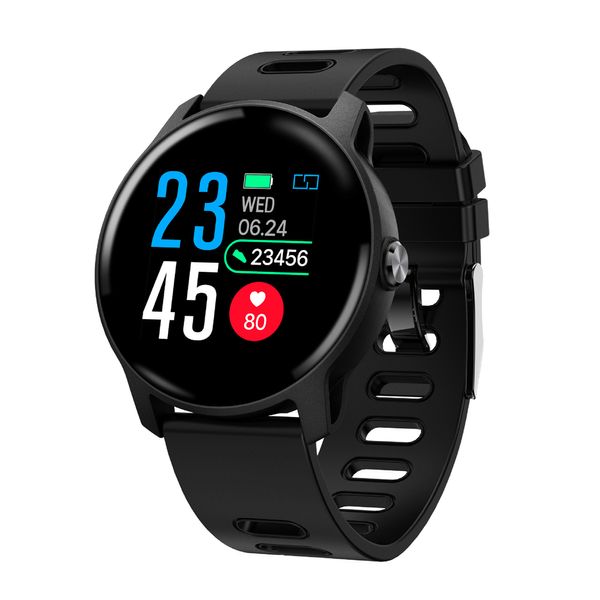 

men smart watch fitness tracker heart rate monitor pedometer ip68 waterproof women clock smartwatch sports activity for android phone