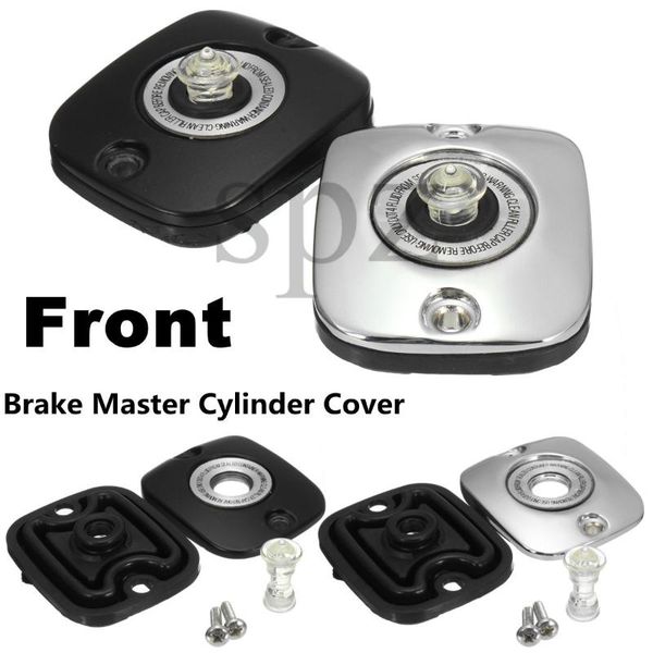 

motorcycle front brake master cylinder cover for - 1996-2007 chrome black